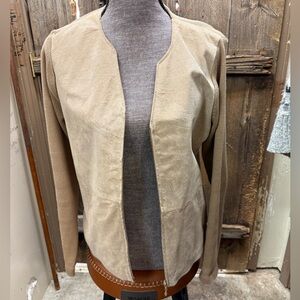 Elegant Tan Women's Blazer